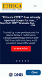 Mobile Screenshot of ethicainstitute.com